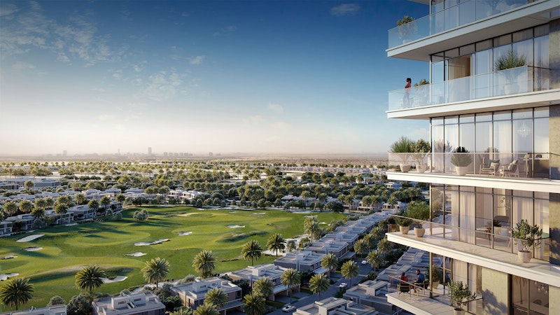 1 bedroom apartments for sale in golf grand dubai hills by Emaar